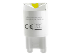 Led decorativo G9 con 200 lm 2.5w y 180º