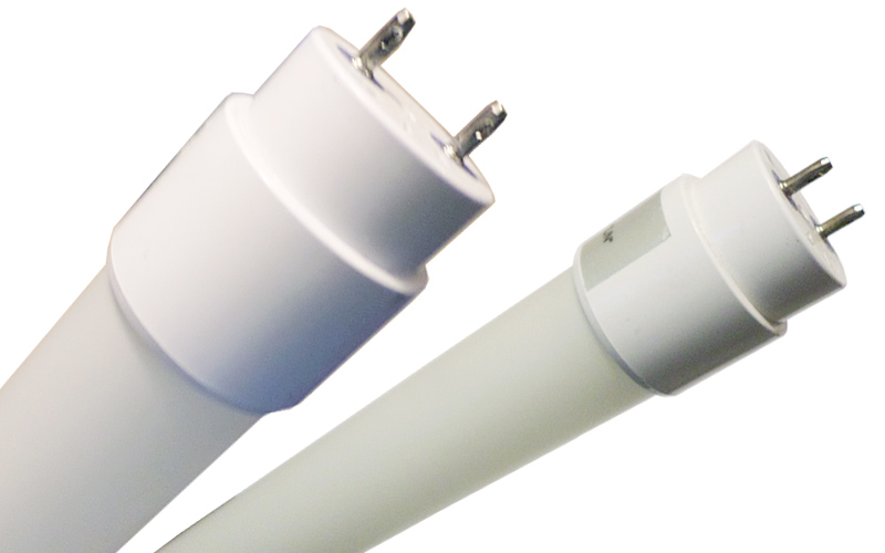 LED Tubo de vidrio con 800 lúmenes y 9w