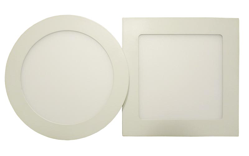 Luz de techo led slimdownlight de 780 lúmenes y 12w